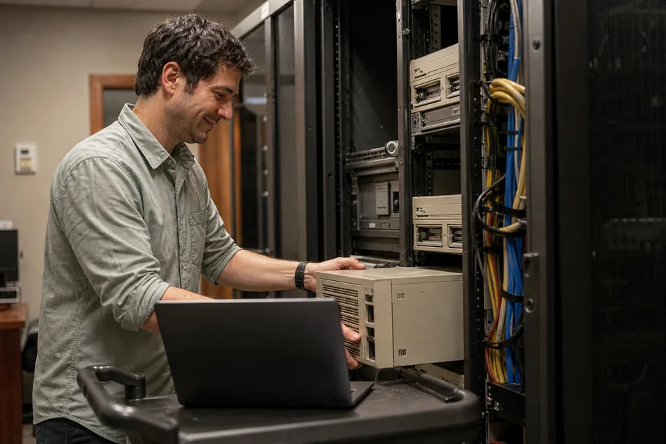 Engineer retiring an old self-hosted code search server